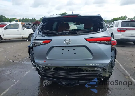 2021 Toyota Highlander Platinum из США, поврежденный, VIN 5TDFZRBH7MS109534